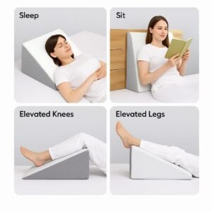 spinearch neck rest lumber support pillow full moon (8x8x4)