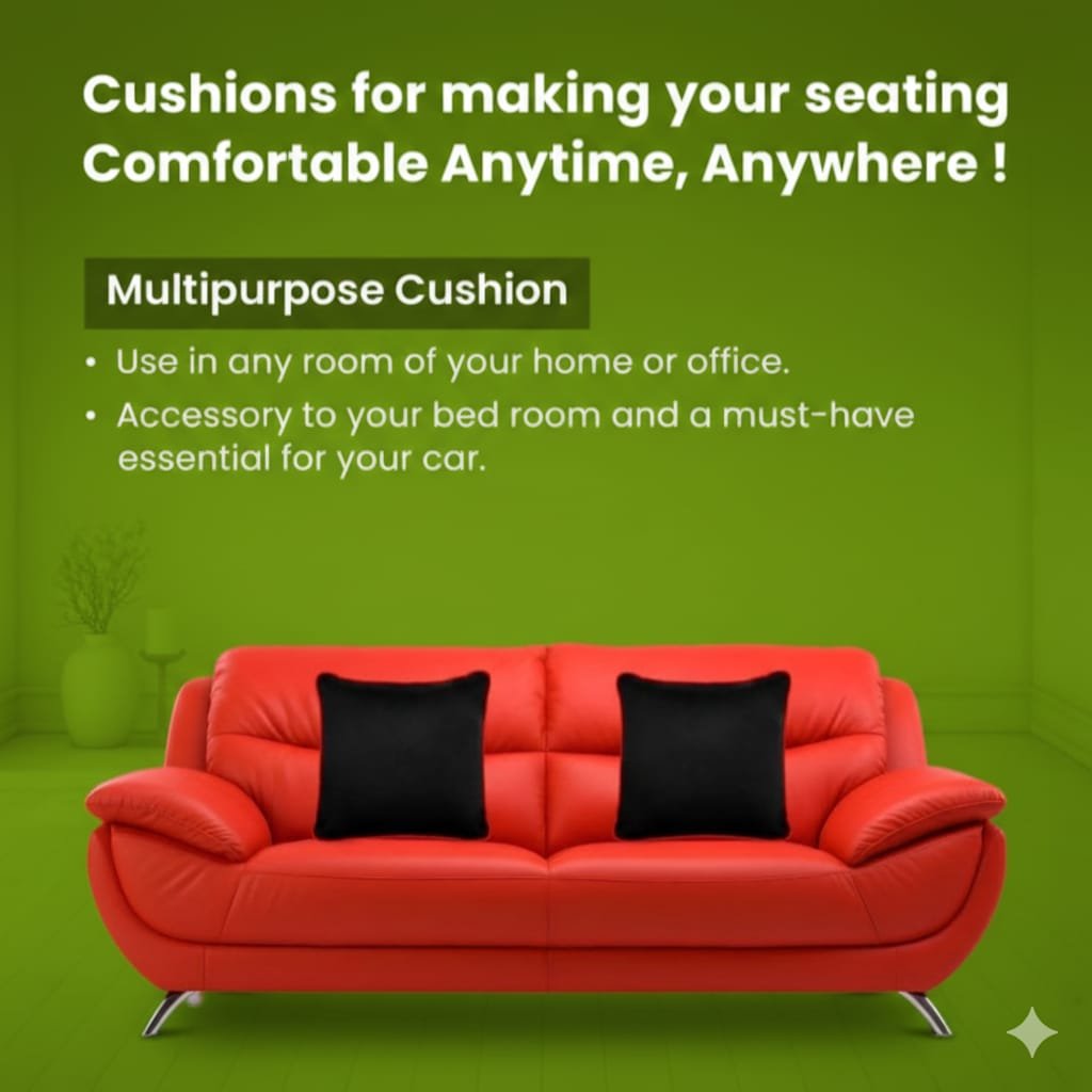 spinearch car & chair & sofa back rest cushion (6x16x4) spinearch car & chair & sofa back rest cushion (6x16x4)