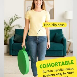 spinearch baby round shape sitting pillow – (16 dia x3)