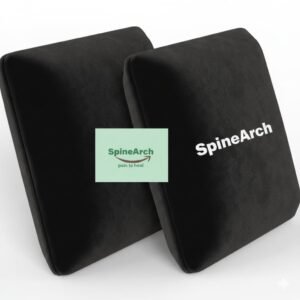 spinearch car & chair & sofa back rest cushion (12x12x4)