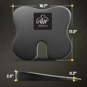 spinearch ultimate pro setting coccyx cushion