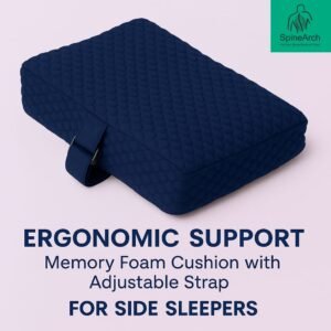 spinearch knee pain flat square shape pillow (9x9x2)