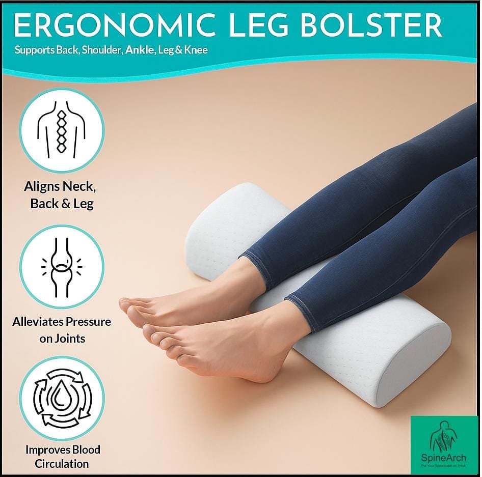 spinearch neck rest lumber support pillow full moon (17x8x4) spinearch neck rest lumber support pillow full moon (17x8x4)