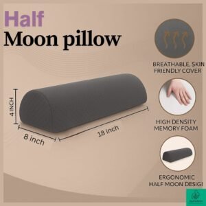 spinearch neck rest lumber support pillow full moon (17x8x4)