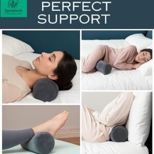 spinearch neck rest lumber support pillow full moon (8x5)