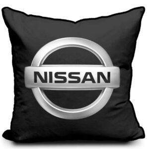 spinearch brand logo car back rest cushion (12x12x4)