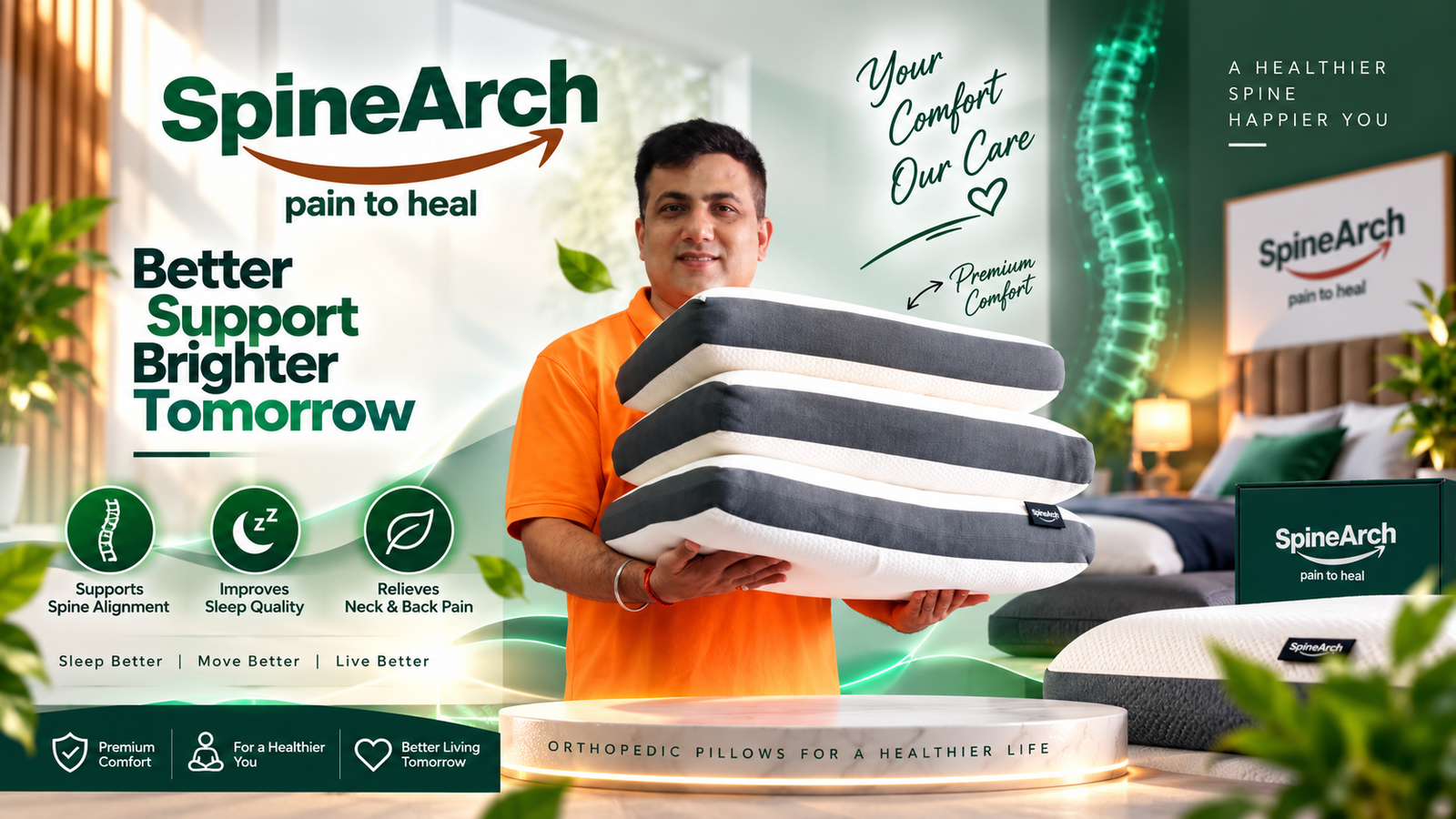 Home spinearch better support, brighter tomorrow
